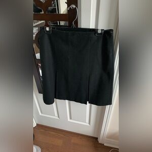 Club Monaco Wool Classic Black Skirt